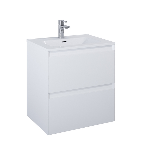 Lotosan AKRA skrinka pod umývadlo/dosku 60 cm biela matná